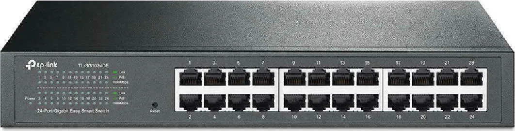 TP-LINK TL-SG1024DE v4 Unmanaged L2 Switch με 24 Θύρες Gigabit (1Gbps) Ethernet - Image 1