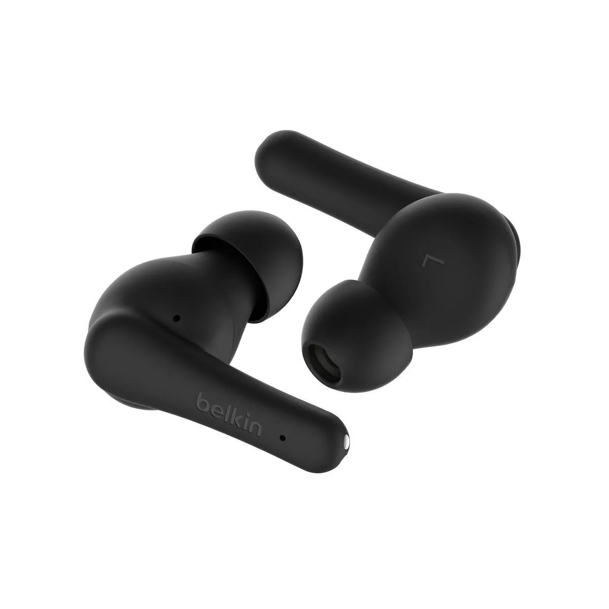 20240715091410_belkin_soundform_rhythm_in_ear_bluetooth_handsfree_akoustika_me_antochi_ston_idrota_kai_thiki_fortisis_mayra Belkin SoundForm Rhythm In-ear Bluetooth Handsfree Ακουστικά με Αντοχή στον Ιδρώτα και Θήκη Φόρτισης Μαύρα - Image 1