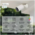 TP-LINK Tapo C410 v1 IP Κάμερα Παρακολούθησης Wi-Fi Full HD+ 3MP Αδιάβροχη Μπαταρίας με Αμφίδρομη Επικοινωνία και Φακό 2.8mm