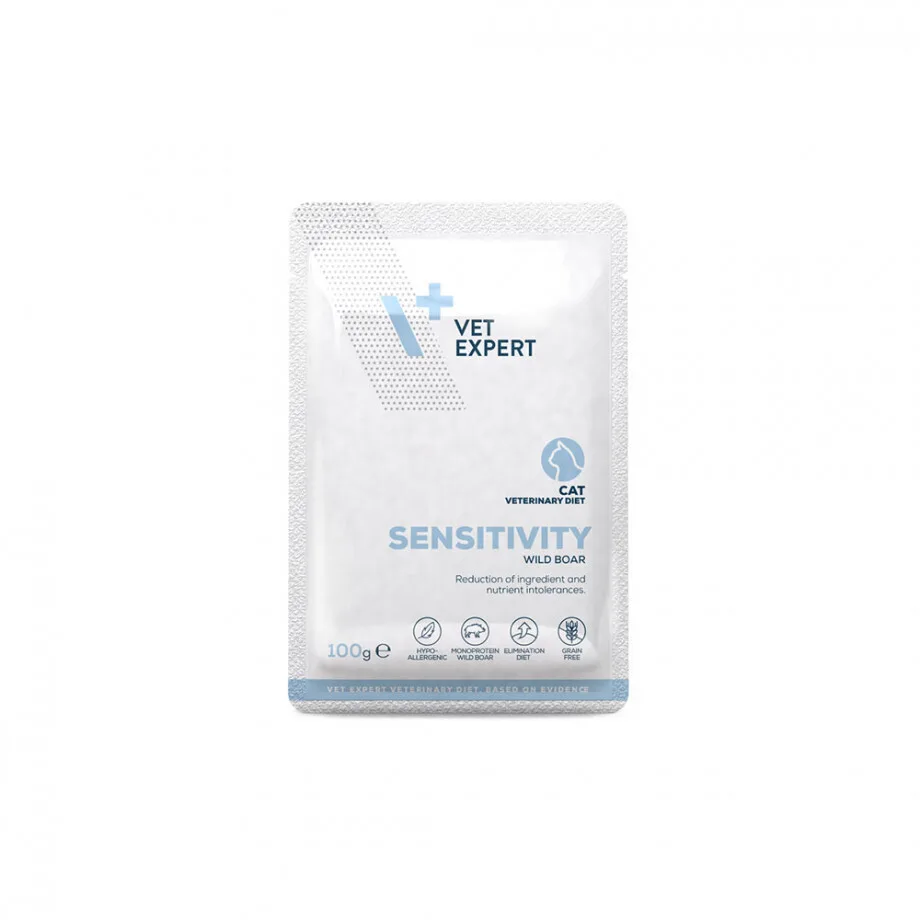 VetExpert Sensitivity Cat Υγρή Τροφή για Γάτες σε Φακελάκι 100gr FKK-1603902 - Image 1