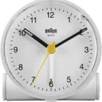 Braun Επιτραπέζιο Ρολόι με Ξυπνητήρι Λευκό 67004