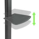 Techly ICA-TR35 Βάση Τηλεόρασης Δαπέδου έως 65"