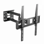 Gembird WM-55ST-03 Βάση Τηλεόρασης Τοίχου με Βραχίονα έως 55" και 35kg Μαύρο