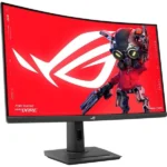 Asus ROG Strix XG32WCS VA HDR Curved Gaming Monitor 31.5" QHD 2560x1440 180Hz με Χρόνο Απόκρισης 1ms GTG
