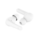 Belkin SoundForm Rhythm In-ear Bluetooth Handsfree Ακουστικά με Αντοχή στον Ιδρώτα και Θήκη Φόρτισης Λευκά