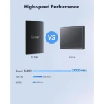 Lexar SL500 USB 3.2 Εξωτερικός SSD 1TB 2.5" Μαύρο