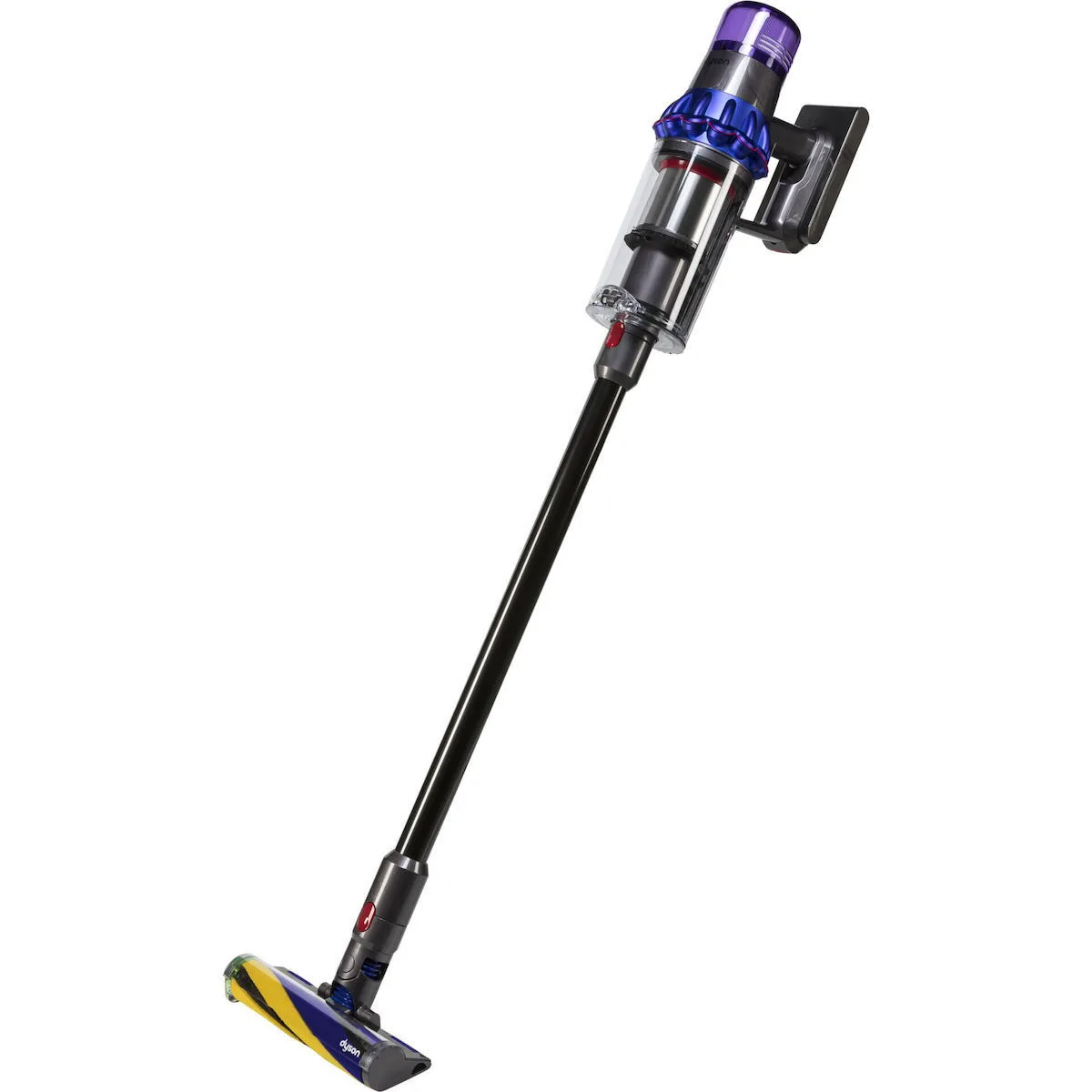 Dyson V15 Detect Fluffy Επαναφορτιζόμενη Σκούπα 2 σε 1 Stick & Χειρός 25.2V Yellow/Iron/Nickel - Image 1