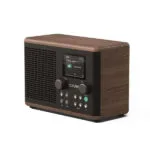 Pure Classic H4 Επιτραπέζιο Ραδιόφωνο DAB+ με Bluetooth Mαύρο / Kαρυδιά