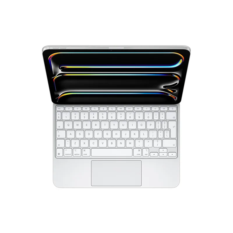 Apple Magic Keyboard Flip Cover International English Λευκό (iPad Pro 2024 11") MWR03Z/A - Image 1