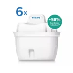 Philips Ανταλλακτικό Φίλτρο Νερού για Κανάτα Micro Xclean 6τμχ