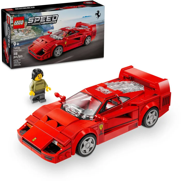 LEGO Speed Champions Ferrari F40 για 9+ Ετών 318τμχ 76934 - Image 1