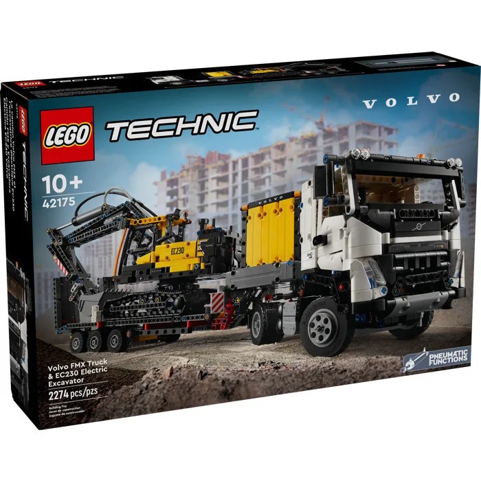 LEGO Technic Volvo FMX Truck & EC230 Electric Excavator για 10+ Ετών 2274τμχ 42175 - Image 1