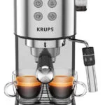 Krups Virtuoso Μηχανή Espresso 1350W Πίεσης 15bar Ασημί