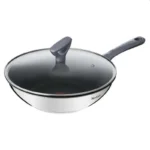 Tefal Daily Cook Τηγάνι από Ανοξείδωτο Ατσάλι Με Καπάκι με Αντικολλητική Επίστρωση 28cm G7309955
