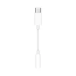 Apple Μετατροπέας USB-C male σε 3.5mm female Λευκό 1τμχ MW2Q3ZM/A