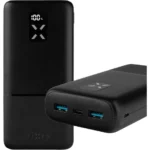 Fixed Zen Power Bank 20000mAh 20W με 2 Θύρες USB-A Power Delivery Μαύρο