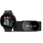 Polar Vantage V3 & H10 bundle S-L Aluminium 47mm Αδιάβροχο Smartwatch με Παλμογράφο (Night Black)