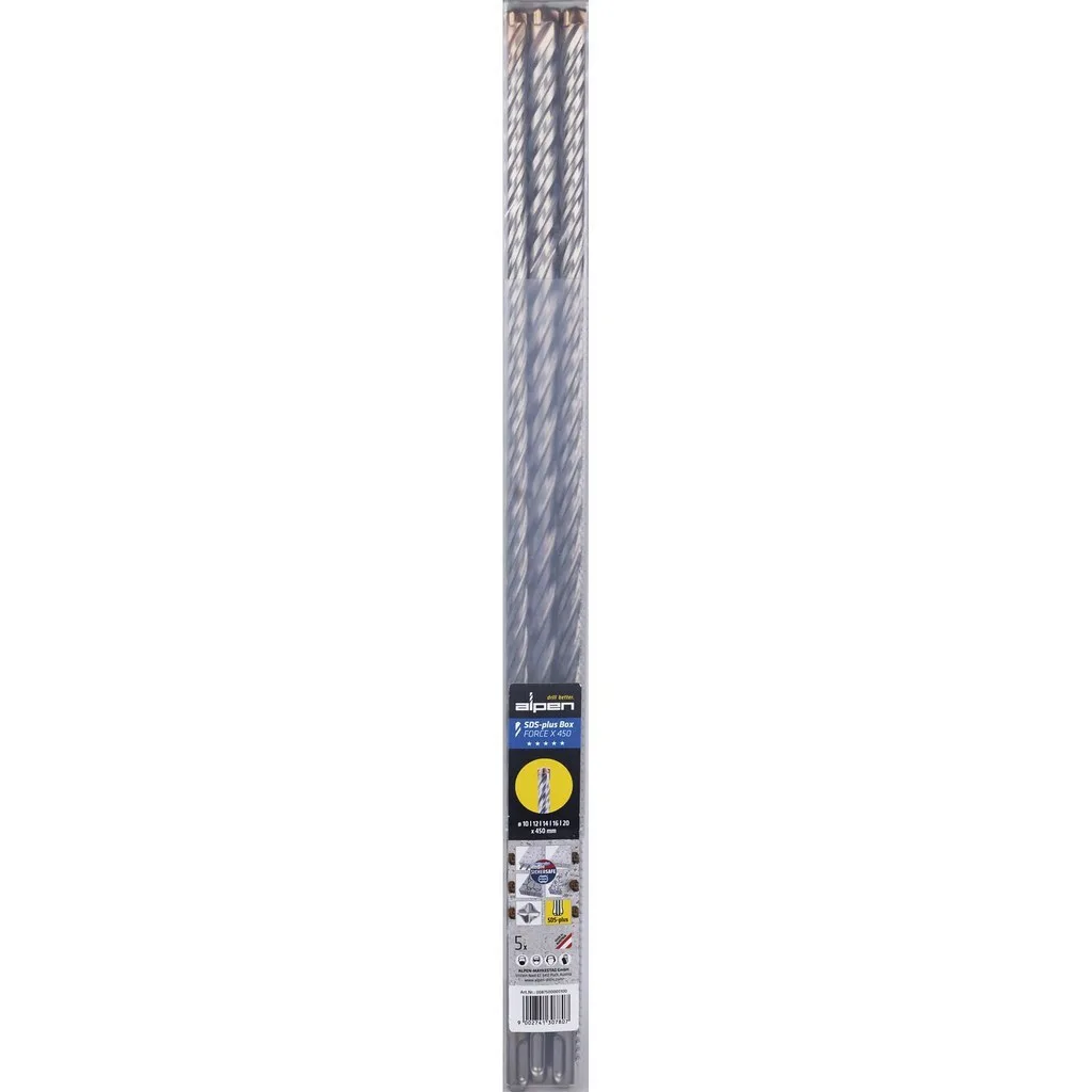 20240802093539_alpen_drills_set_5_trypania_me_sds_plus_stelechos Alpen Drills Σετ 5 Τρυπάνια Καρβιδίου με SDS Plus Στέλεχος για Δομικά Υλικά - Image 1