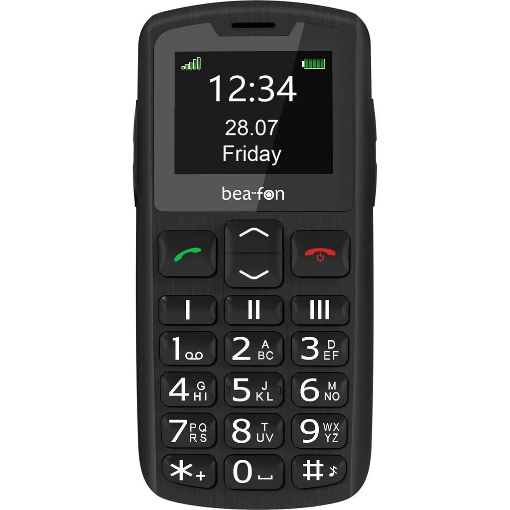 Bea-fon SL230 LTE Dual SIM Κινητό με Κουμπιά Μαύρο - Image 1
