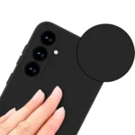 Tech-Protect Icon Back Cover Σιλικόνης Μαύρο (Samsung Galaxy M35 5G)