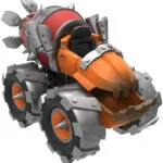 Blizzard Entertainment Skylanders Vehicle Thump Truck Φιγούρα 1.5εκ.