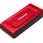 Kingston XS1000 USB-C Εξωτερικός SSD 1TB 1.8" Κόκκινο