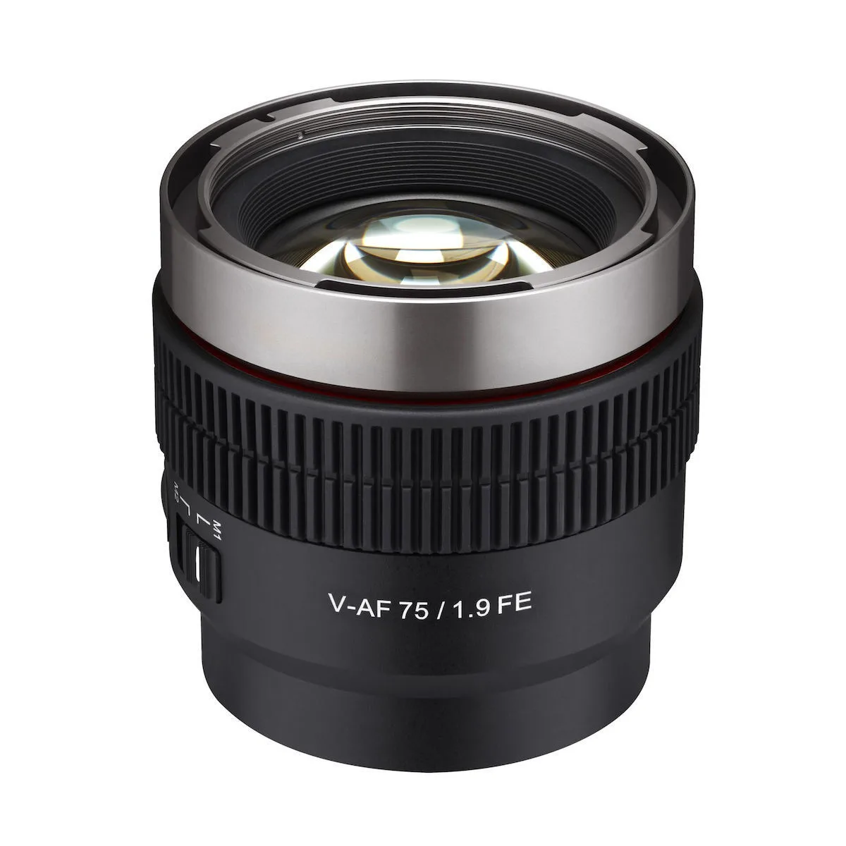 Samyang Full Frame Φωτογραφικός Φακός V-AF 75mm T1.9 Telephoto για Sony FE Mount Μαύρος - Image 1