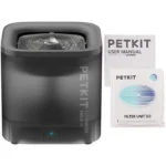 Petkit Αυτόματη Πλαστική Ποτίστρα / Συντριβάνι για Σκύλο & Γάτα 15.4cm σε Γκρι Χρώμα P4103S