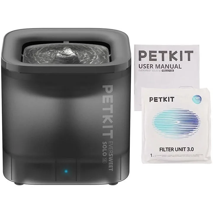 20240808113838_petkit_syntrivani_nerou_gia_skylo_gri_p4103s Petkit Αυτόματη Πλαστική Ποτίστρα / Συντριβάνι για Σκύλο & Γάτα 15.4cm σε Γκρι Χρώμα P4103S - Image 1