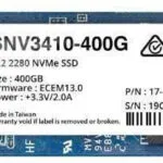 Synology SNV3510 SSD 400GB M.2 NVMe PCI Express 3.0 SNV3510-400G