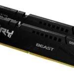 Kingston Fury Beast DDR5 16GB RAM με 2x8GB Modules και Ταχύτητα 6000 για Desktop KF560C36BBEK2-16