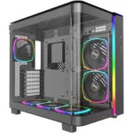 Montech King 95 Pro Midi Tower Κουτί Υπολογιστή με Πλαϊνό Παράθυρο Μαύρο