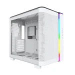 Montech King 95 Midi Tower Κουτί Υπολογιστή με Πλαϊνό Παράθυρο Λευκό
