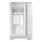 Asus TUF GT502 Plus Gaming Midi Tower Κουτί Υπολογιστή με Πλαϊνό Παράθυρο Λευκό