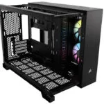 Corsair iCUE 2500X RGB Gaming Mini Tower Κουτί Υπολογιστή με Πλαϊνό Παράθυρο Μαύρο
