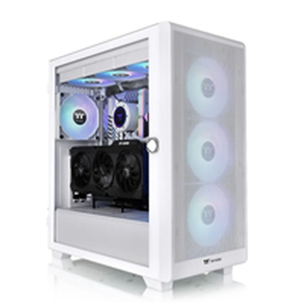 20240808145642_thermaltake_s250_tg_argb_midi_tower_kouti_ypologisti_me_plaino_parathyro_leyko Thermaltake S250 TG ARGB Gaming Midi Tower Κουτί Υπολογιστή με Πλαϊνό Παράθυρο Λευκό - Image 1