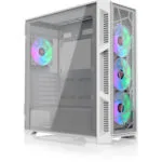 Raijintek Ponos Ultra TG4 Midi Tower Κουτί Υπολογιστή με Πλαϊνό Παράθυρο Coating White