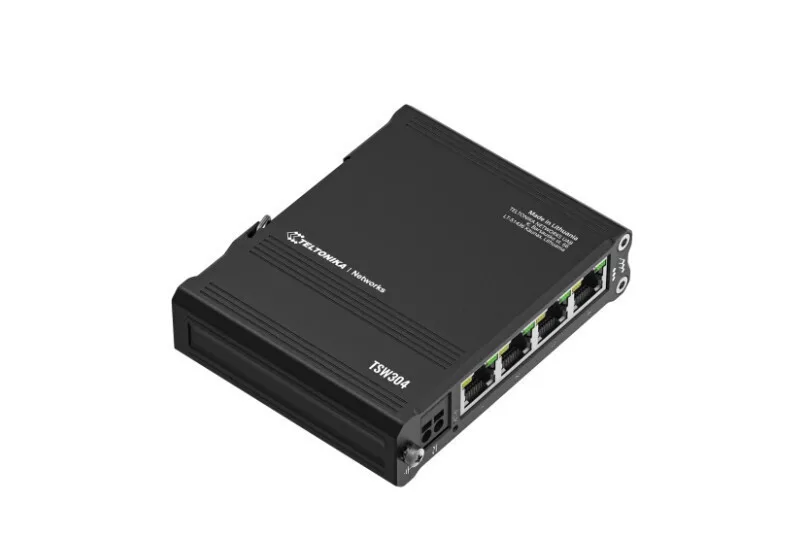 Teltonika TSW304 Unmanaged L2 Switch με 4 Θύρες Gigabit (1Gbps) Ethernet - Image 1