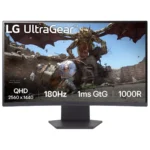 LG UltraGear 27GS60QX-B VA HDR Curved Monitor 27" QHD 2560x1440 180Hz με Χρόνο Απόκρισης 1ms GTG