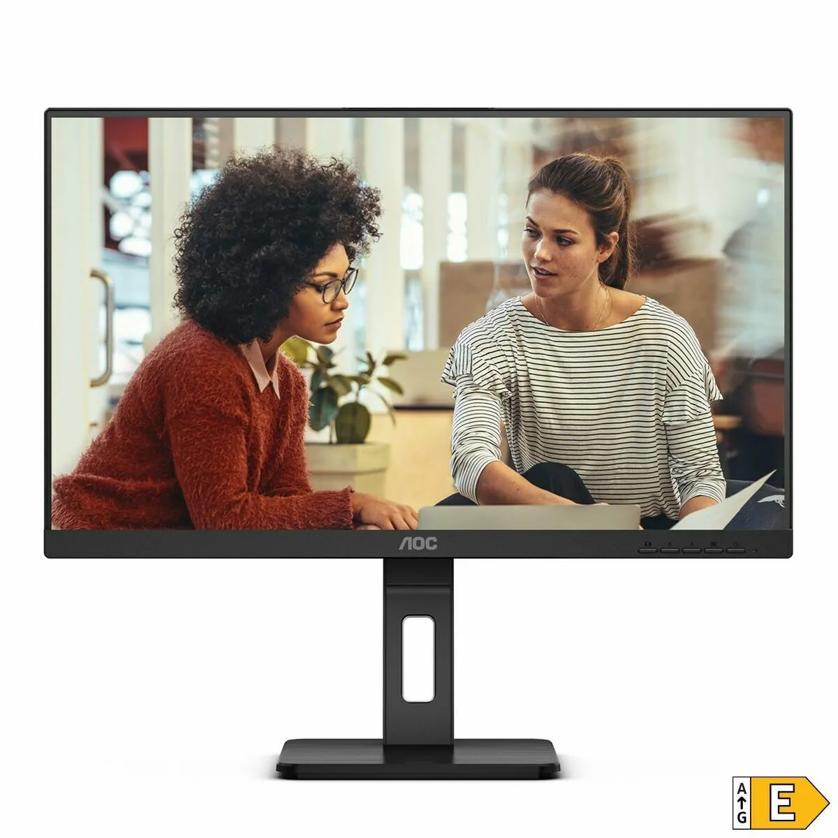 AOC 24E3QAF IPS Monitor 24" FHD 1920x1080 με Χρόνο Απόκρισης 4ms GTG - Image 1