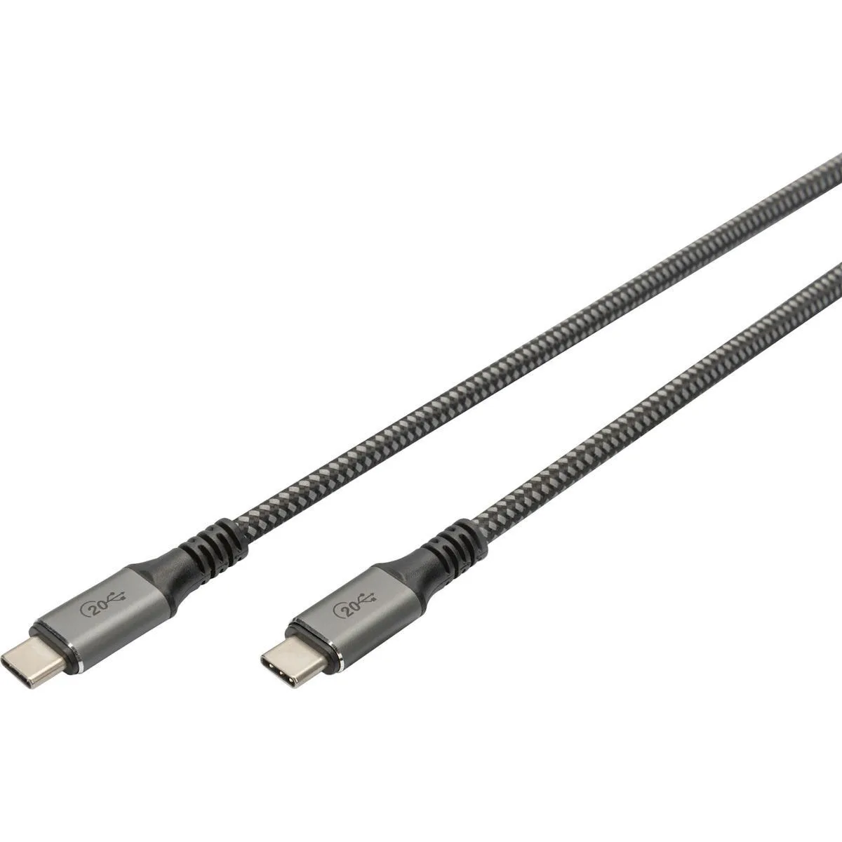 Digitus USB 2.0 Cable USB-C male - USB-C 100W Μαύρο 3m DB-300443-030-S - Image 1