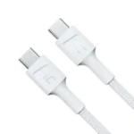 Green Cell Powerstream USB 2.0 Cable USB-C male - USB-C 60W Λευκό 2m