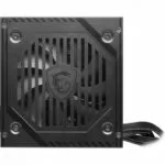 MSI MAG A500DN 500W Μαύρο Τροφοδοτικό Υπολογιστή Full Wired 80 Plus Standard