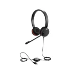 Jabra Evolve 20SE UC Stereo On Ear Multimedia Ακουστικά με μικρόφωνο και σύνδεση USB-A