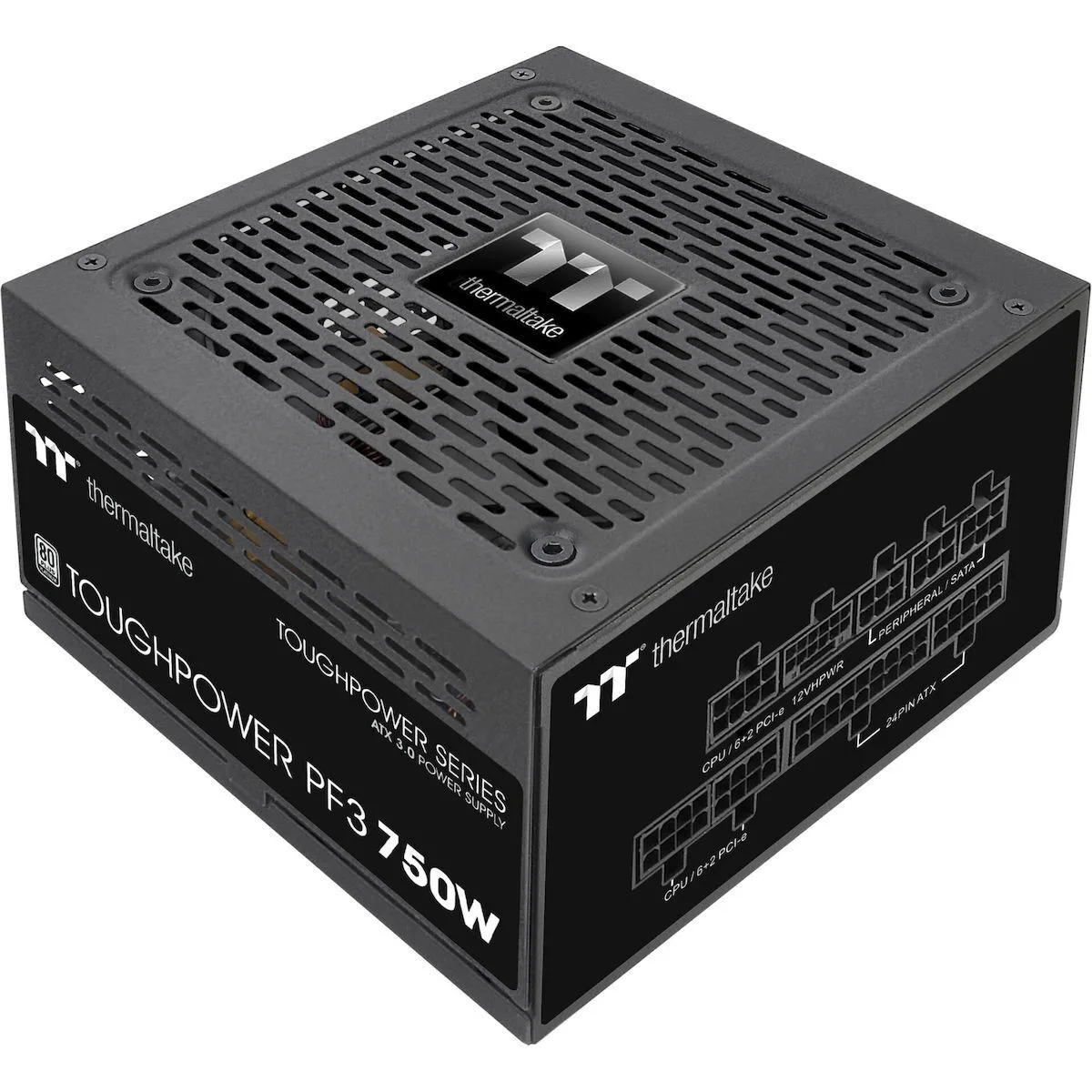 Thermaltake Toughpower PF3 750W Μαύρο Τροφοδοτικό Υπολογιστή Full Modular 80 Plus Platinum - Image 1