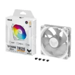 Asus TUF Gaming TR120 ARGB Case Fan με Σύνδεση 4-Pin PWM Λευκό