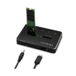 Qoltec Docking Station για 2 Σκληρούς Δίσκους SATA M.2 (2230)" / M.2 (2242)" / M.2 (2260)" με σύνδεση USB-C (50310)