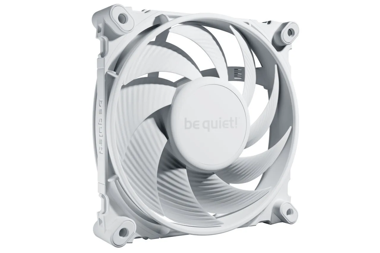 Be Quiet Silent Wings 4 Case Fan 120mm με Σύνδεση 4-Pin PWM Λευκό - Image 1