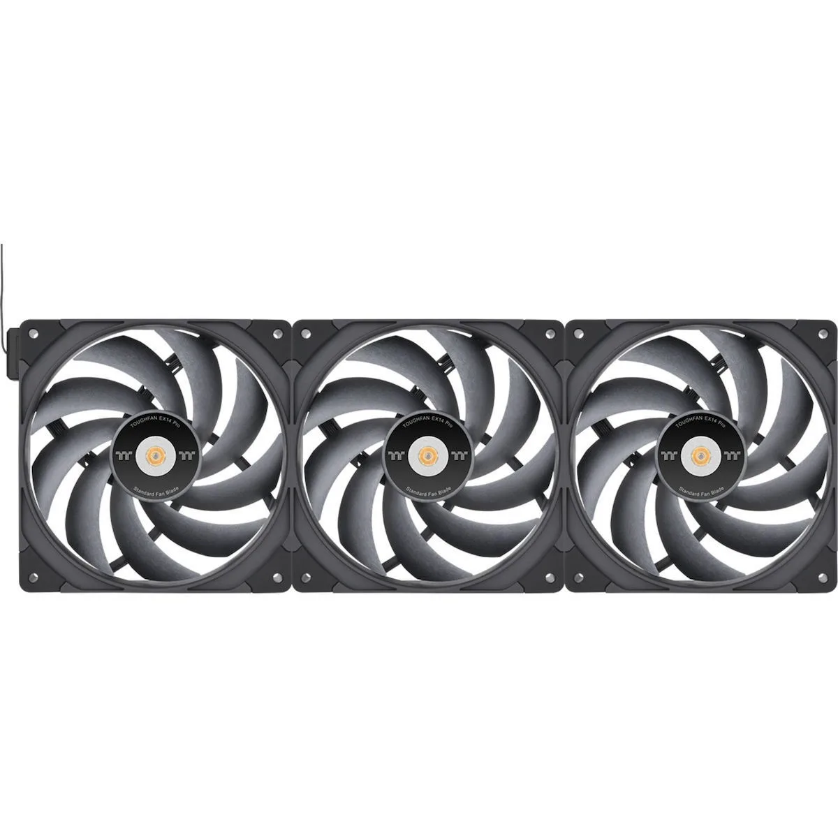 Thermaltake ToughFan EX14 Pro Case Fan 140mm με Σύνδεση 4-Pin Molex 3τμχ - Image 1