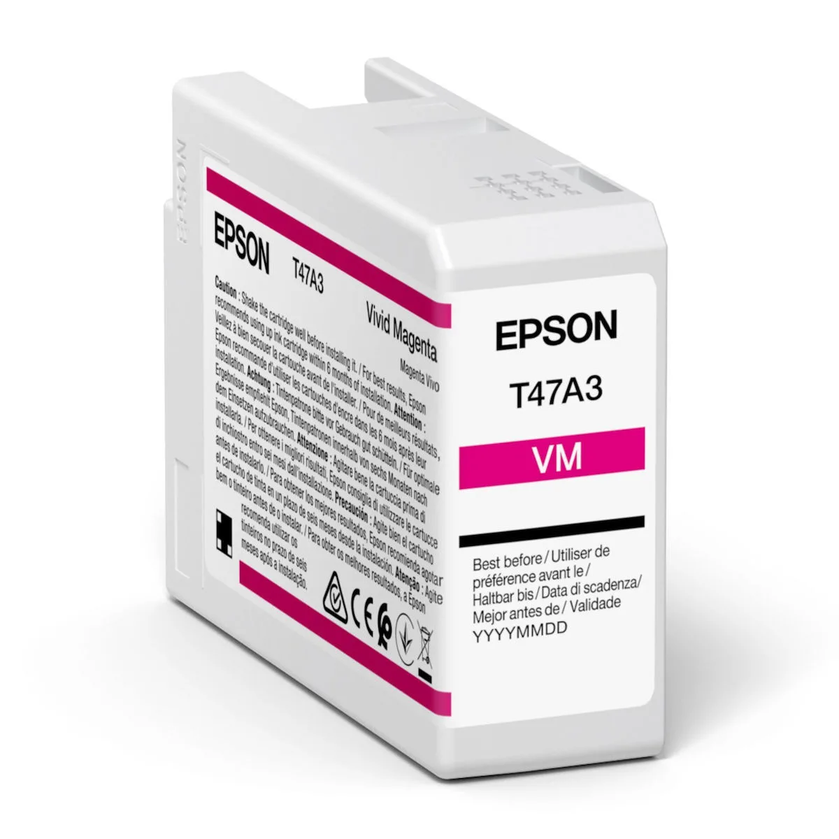 Epson UltraChrome Pro T47A30N Γνήσιο Μελάνι Εκτυπωτή InkJet Vivid Ματζέντα (C13T47A30N) - Image 1